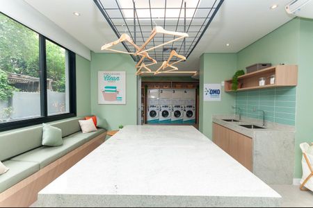 Apartamento para alugar com 24m², 1 quarto e sem vagaÁrea Comum - Lavanderia