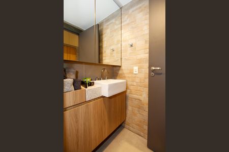 Studio para alugar com 23m², 1 quarto e sem vaga Studio para alugar com 23m², 1 quarto e sem vagaBanheiro