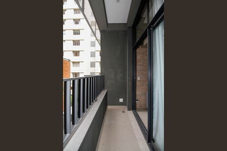 Studio para alugar com 23m², 1 quarto e sem vaga Studio para alugar com 23m², 1 quarto e sem vagaVaranda