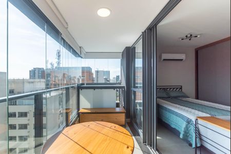 Apartamento para alugar com 32m², 1 quarto e sem vagaVaranda