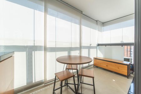 Apartamento para alugar com 32m², 1 quarto e sem vagaVaranda