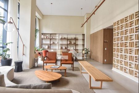 Apartamento para alugar com 32m², 1 quarto e sem vagaHall Social