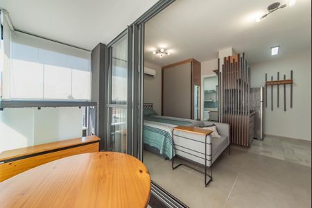 Apartamento para alugar com 32m², 1 quarto e sem vagaVaranda