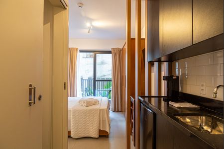 Studio para alugar com 19m², 1 quarto e sem vaga Studio para alugar com 19m², 1 quarto e sem vagaCozinha