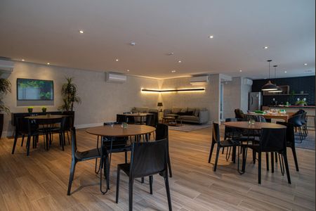 Studio para alugar com 19m², 1 quarto e sem vaga Studio para alugar com 19m², 1 quarto e sem vagaÁrea comum - Salão de festas