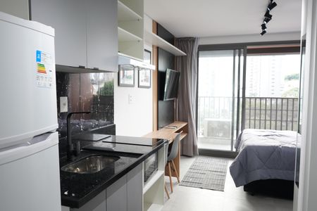Studio para alugar com 25m², 1 quarto e sem vagaCozinha