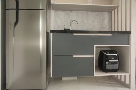 Studio à venda com 26m², 1 quarto e sem vagaCozinha