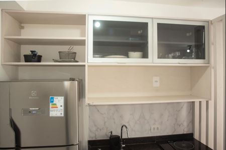 Studio à venda com 26m², 1 quarto e sem vagaCozinha