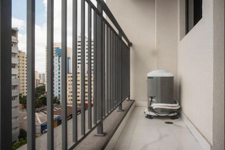 Studio à venda com 26m², 1 quarto e sem vagaVaranda