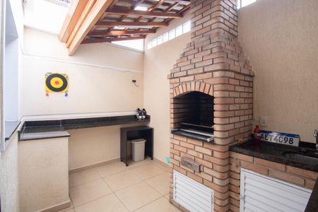 Casa de condomínio à venda com 75m², 2 quartos e 1 vagaChurrasqueira