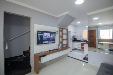 Casa de condomínio à venda com 75m², 2 quartos e 1 vagaSala