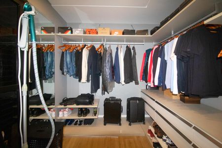 Apartamento para alugar com 123m², 2 quartos e 2 vagasCloset do quarto 1