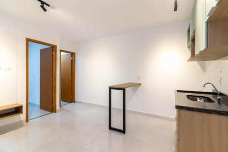 Apartamento para alugar com 25m², 1 quarto e sem vagaCozinha e Área de Serviço