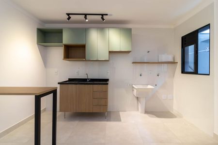 Apartamento para alugar com 25m², 1 quarto e sem vagaCozinha e Área de Serviço