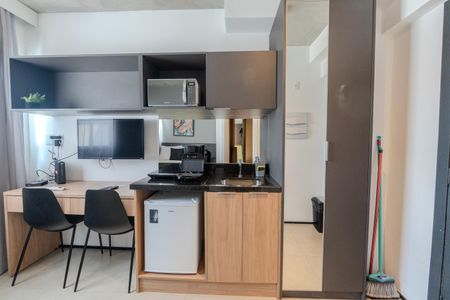 Studio à venda com 16m², 1 quarto e 1 vaga Studio à venda com 16m², 1 quarto e 1 vagaCozinha