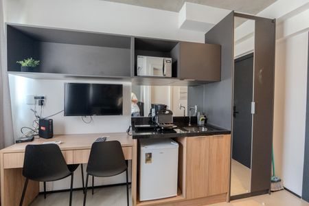 Studio à venda com 16m², 1 quarto e 1 vaga Studio à venda com 16m², 1 quarto e 1 vagaCozinha