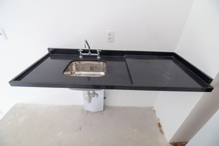 Studio à venda com 28m², 1 quarto e sem vaga Studio à venda com 28m², 1 quarto e sem vagaCozinha