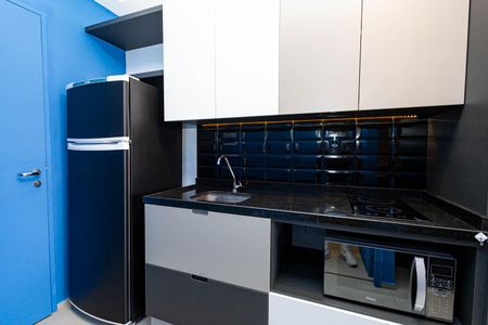 Studio à venda com 28m², 1 quarto e sem vagaCozinha