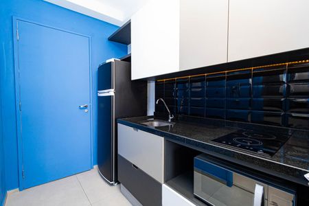 Studio à venda com 28m², 1 quarto e sem vagaCozinha