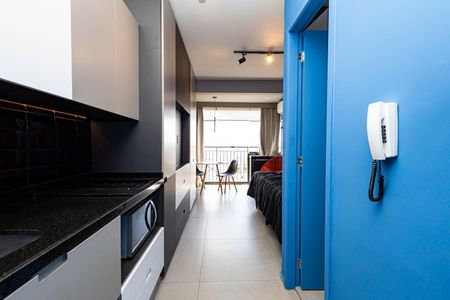 Studio à venda com 28m², 1 quarto e sem vagaCozinha