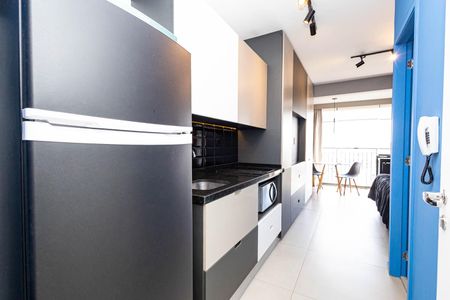 Studio à venda com 28m², 1 quarto e sem vagaCozinha