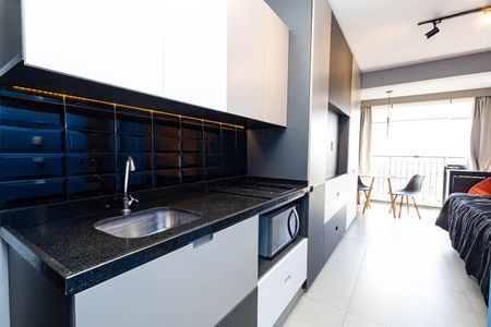 Studio à venda com 28m², 1 quarto e sem vagaCozinha