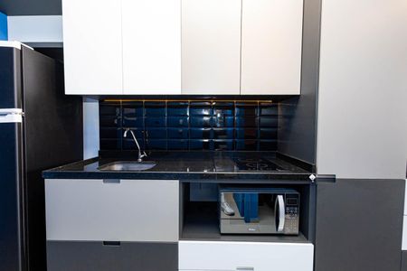 Studio à venda com 28m², 1 quarto e sem vagaCozinha