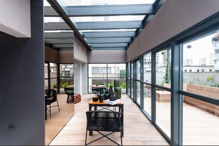 Studio para alugar com 25m², 1 quarto e sem vaga Studio para alugar com 25m², 1 quarto e sem vagaÁrea Comum - Salão de Festas