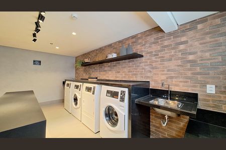 Studio para alugar com 21m², 1 quarto e sem vaga Studio para alugar com 21m², 1 quarto e sem vagaLavanderia