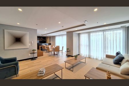 Studio para alugar com 21m², 1 quarto e sem vaga Studio para alugar com 21m², 1 quarto e sem vagaÁrea comum - Salão de festas