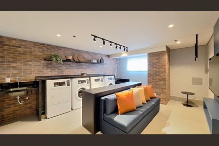 Studio para alugar com 21m², 1 quarto e sem vaga Studio para alugar com 21m², 1 quarto e sem vagaLavanderia