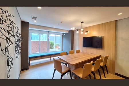 Studio para alugar com 21m², 1 quarto e sem vaga Studio para alugar com 21m², 1 quarto e sem vagaÁrea comum - Salão de festas