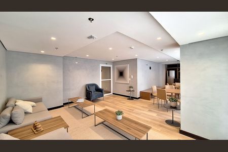Studio para alugar com 21m², 1 quarto e sem vaga Studio para alugar com 21m², 1 quarto e sem vagaÁrea comum - Salão de festas