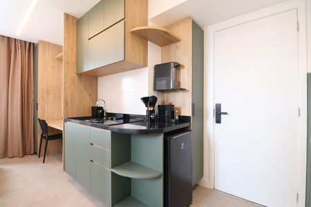 Studio para alugar com 21m², 1 quarto e sem vagaCozinha