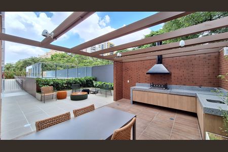 Studio para alugar com 21m², 1 quarto e sem vaga Studio para alugar com 21m², 1 quarto e sem vagaÁrea comum - Churrasqueira