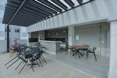 Casa para alugar com 45m², 2 quartos e 1 vaga Casa para alugar com 45m², 2 quartos e 1 vagaÁrea comum - Churrasqueira