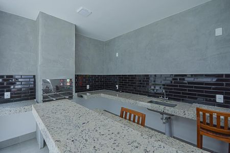 Área comum - Churrasqueira de casa para alugar com 2 quartos, 45m² em Jurubatuba, São Paulo