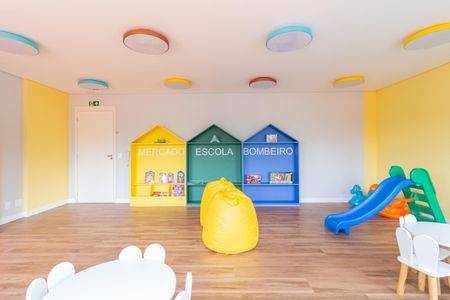 Apartamento para alugar com 36m², 2 quartos e sem vaga Apartamento para alugar com 36m², 2 quartos e sem vagaÁrea comum - Brinquedoteca