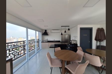 Studio para alugar com 26m², 1 quarto e sem vagaÁrea comum - Salão de festas