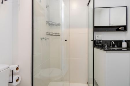 Apartamento para alugar com 35m², 1 quarto e sem vaga Apartamento para alugar com 35m², 1 quarto e sem vagaBanheiro