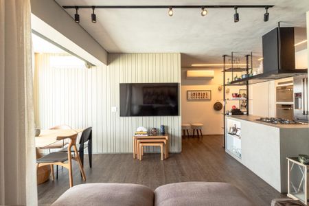 Apartamento à venda com 70m², 1 quarto e 1 vaga Apartamento à venda com 70m², 1 quarto e 1 vagaSala