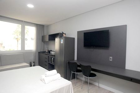 Studio à venda com 28m², 1 quarto e sem vagaStudio - Sala / Quarto / Cozinha