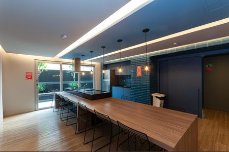 Studio à venda com 24m², 1 quarto e sem vaga Studio à venda com 24m², 1 quarto e sem vagaÁrea Comum - Salão de Festas Gourmet