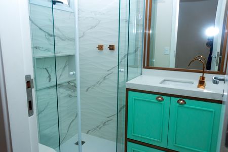 Apartamento para alugar com 233m², 3 quartos e 3 vagas Apartamento para alugar com 233m², 3 quartos e 3 vagasBanheiro da Suíte 2