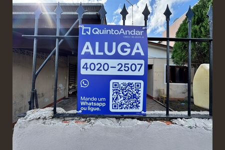 Casa para alugar com 110m², 2 quartos e 1 vaga Casa para alugar com 110m², 2 quartos e 1 vagaPlaca