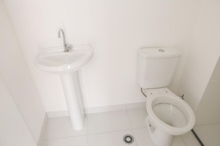 Apartamento para alugar com 27m², 1 quarto e sem vagaBanheiro da Suíte