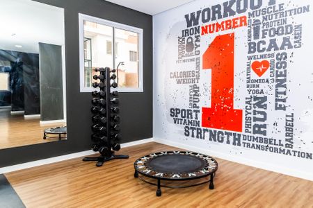 Apartamento à venda com 37m², 2 quartos e sem vagaAcademia