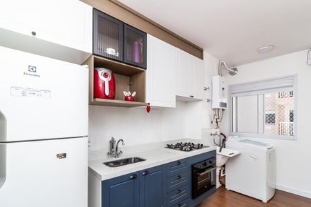 Apartamento à venda com 37m², 2 quartos e sem vagaCozinha