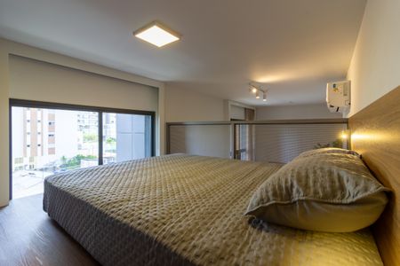 Studio para alugar com 40m², 1 quarto e 1 vaga Studio para alugar com 40m², 1 quarto e 1 vagaQuarto