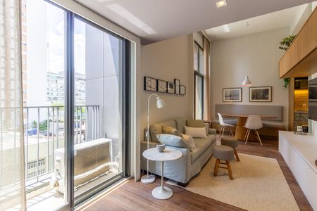 Studio para alugar com 40m², 1 quarto e 1 vaga Studio para alugar com 40m², 1 quarto e 1 vagaStudio